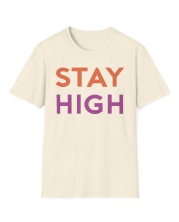 Mika Stay High Unisex Softstyle T-shirt