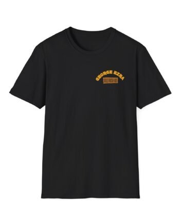 George Ezra Leaning Gold Rush Kid Unisex Softstyle T-Shirt