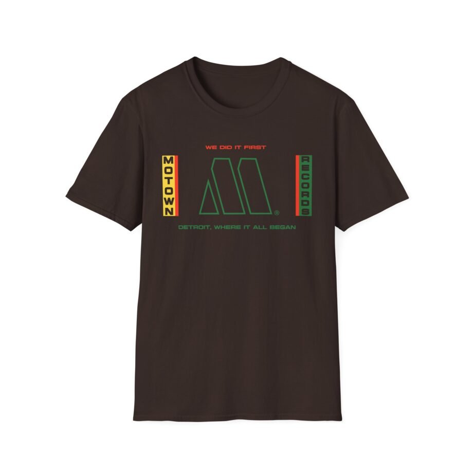 Motown Records We Did It First Unisex Soft-style T-shirt