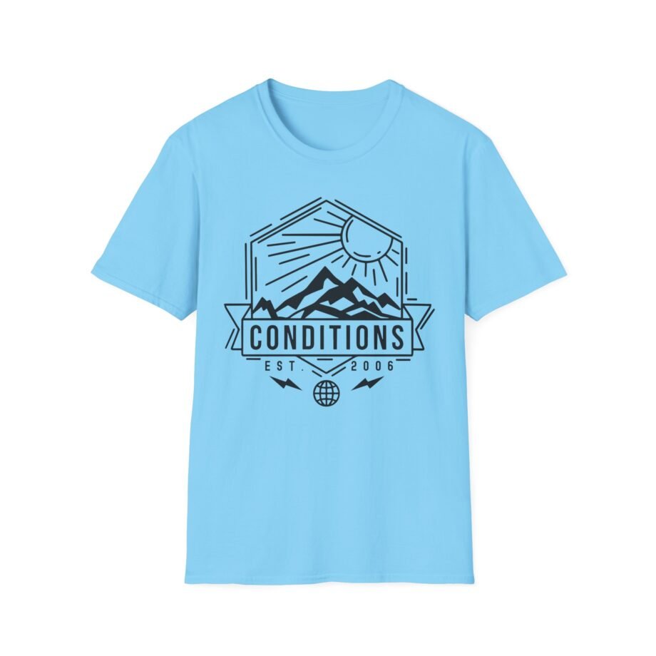 Conditions Mountain Gold Unisex Softstyle T-Shirt
