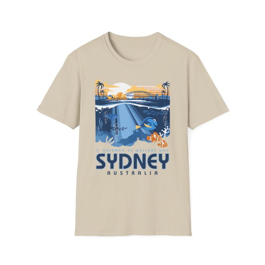Nemo P.sherman Wallaby 42 Sydney Australia Unisex Softstyle T-Shirt