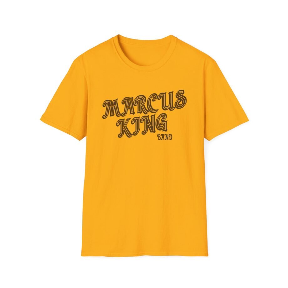 Marcus King Band Mustard Unisex Softstyle T-Shirt