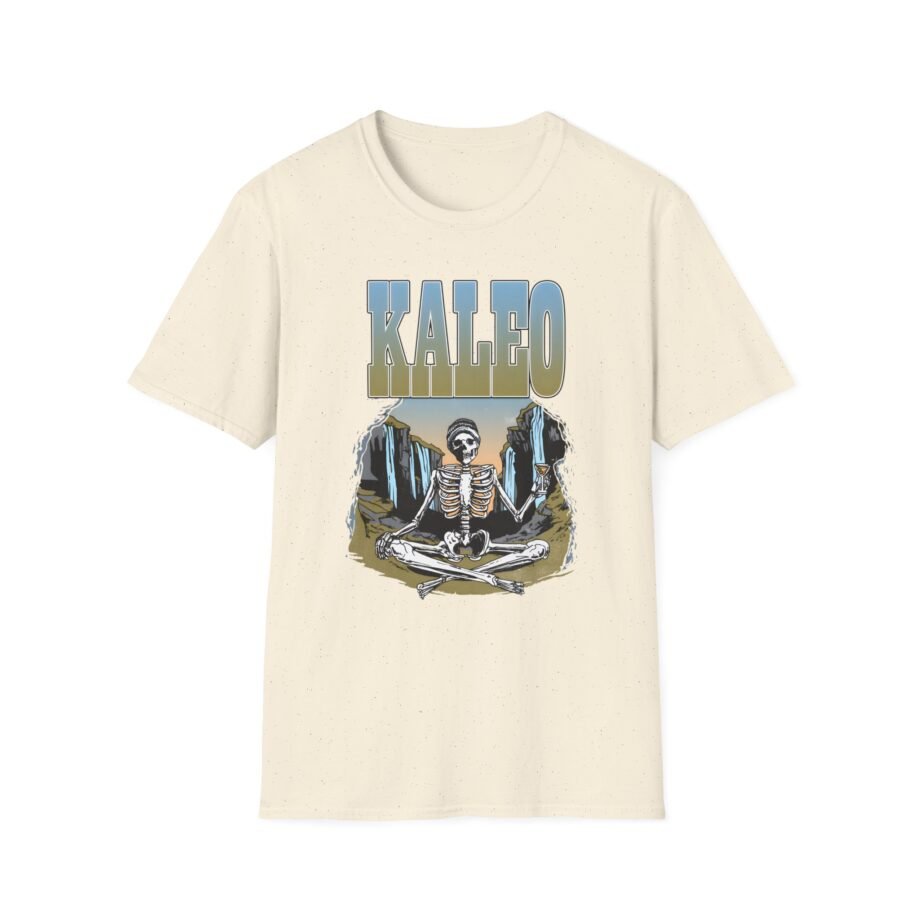 Kaleo Meditating Skeleton Unisex Softstyle T-Shirt