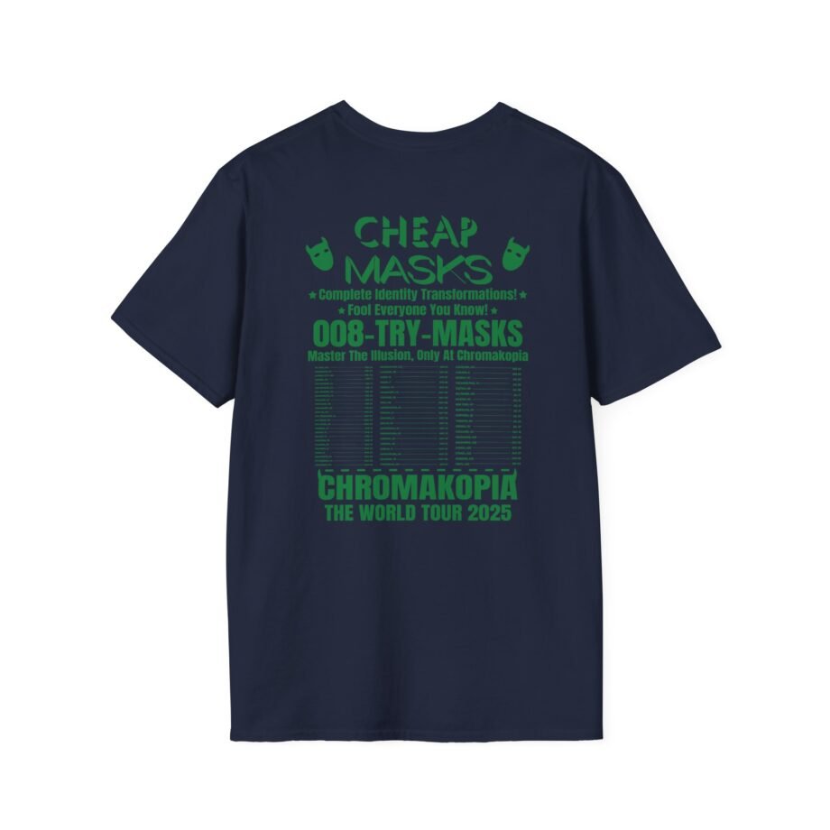 Chromakopia Cheap Masks Signature Tour Unisex Softstyle T-Shirt