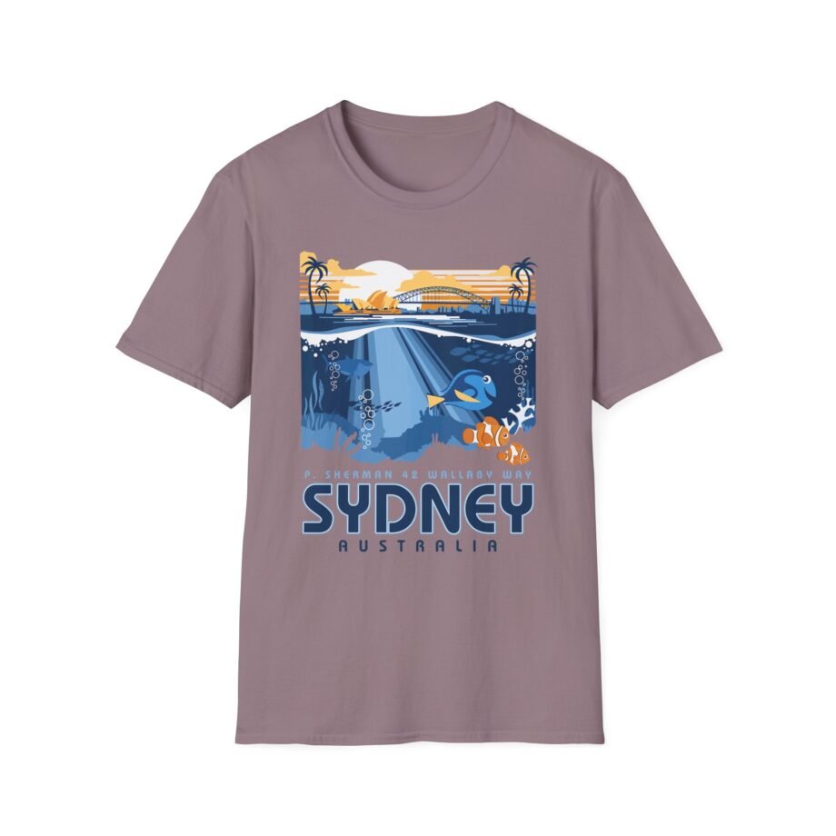 Nemo P.sherman Wallaby 42 Sydney Australia Unisex Softstyle T-Shirt