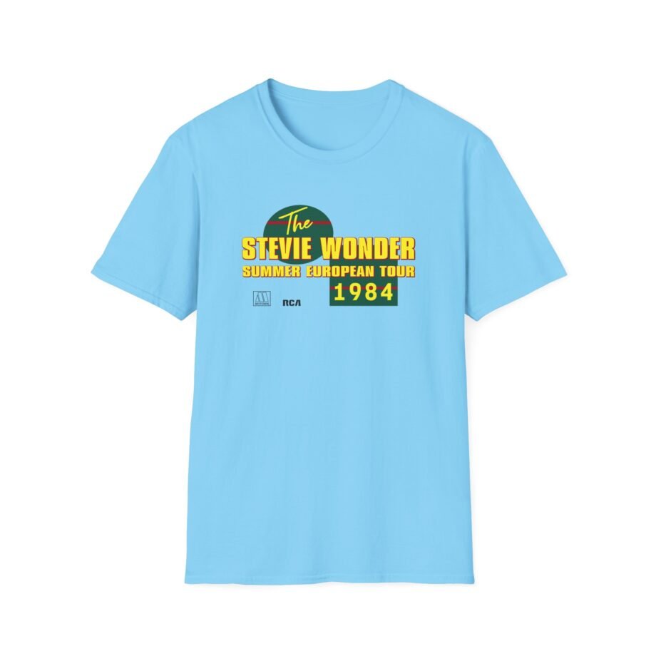 Stevie Wonder 84 Unisex Softstyle T-Shirt