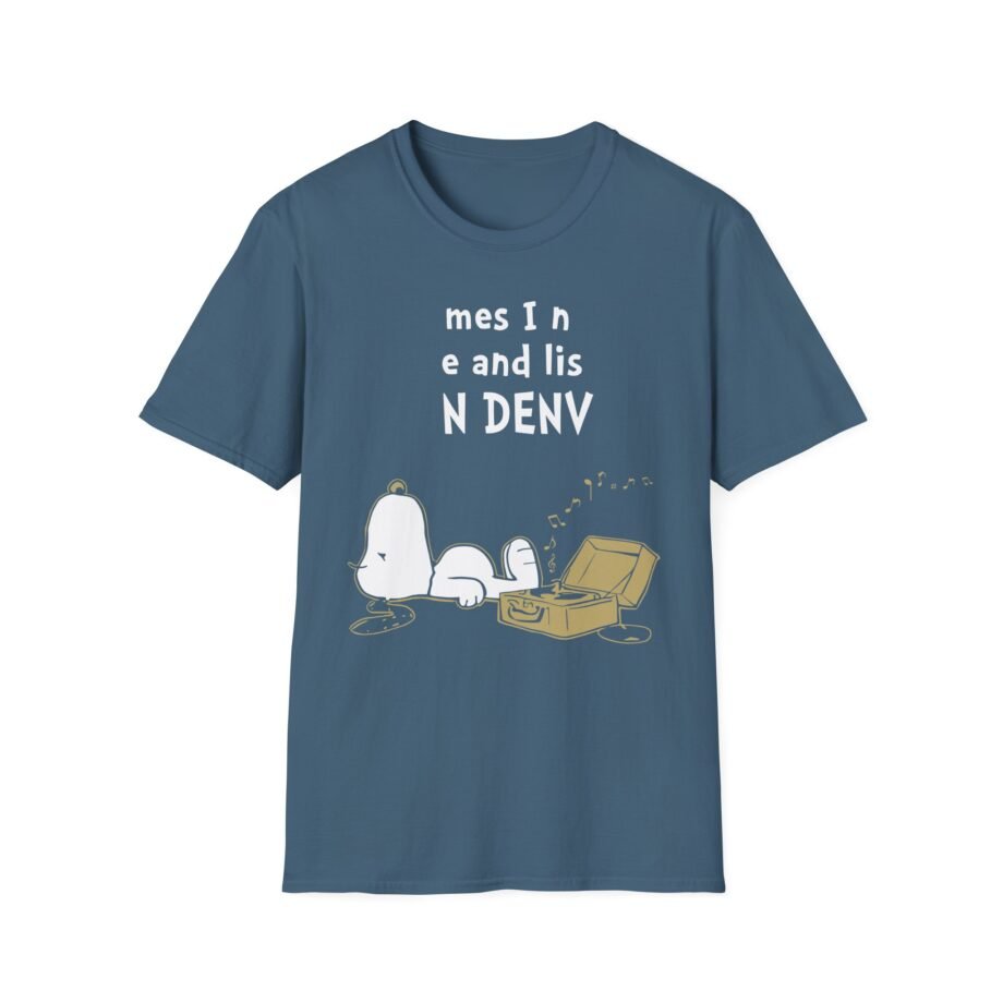 John Mellencamp Sometimes I Need to Be Alone and Listen to Unisex Softstyle T-Shirt