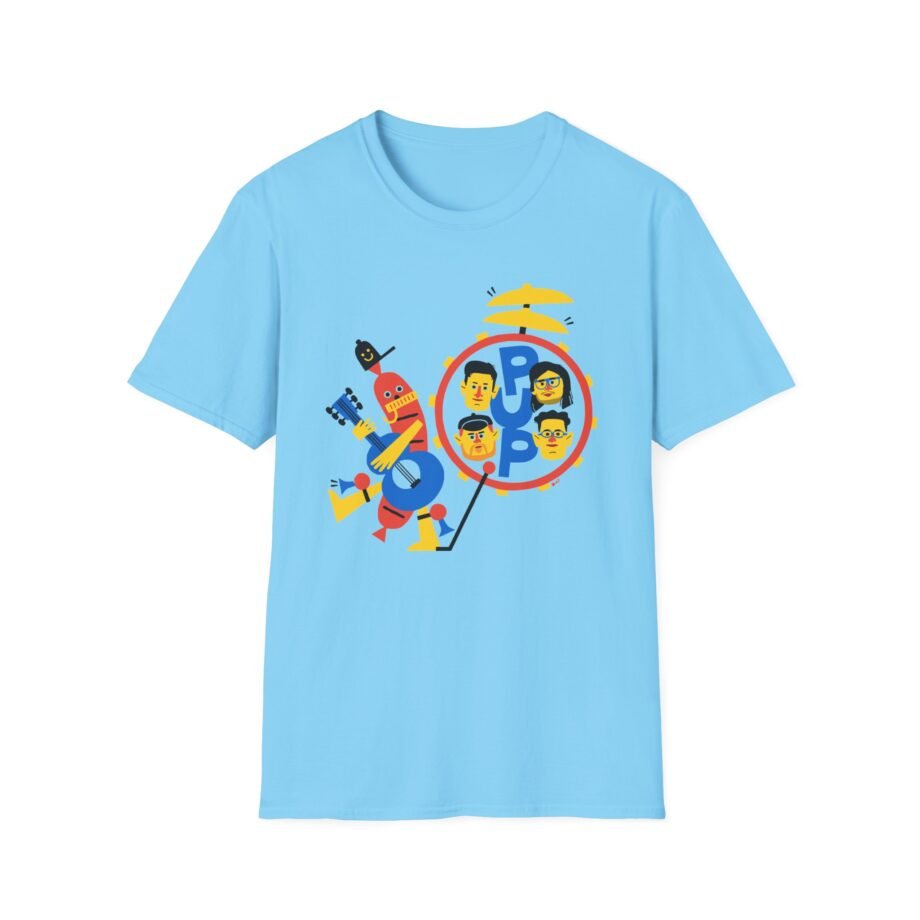 Pup Band of Wiener Unisex Softstyle T-Shirt