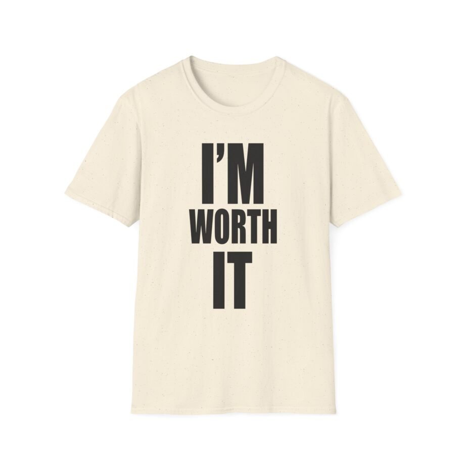 Elle Fanning I'm Worth It Unisex Softstyle T-Shirt