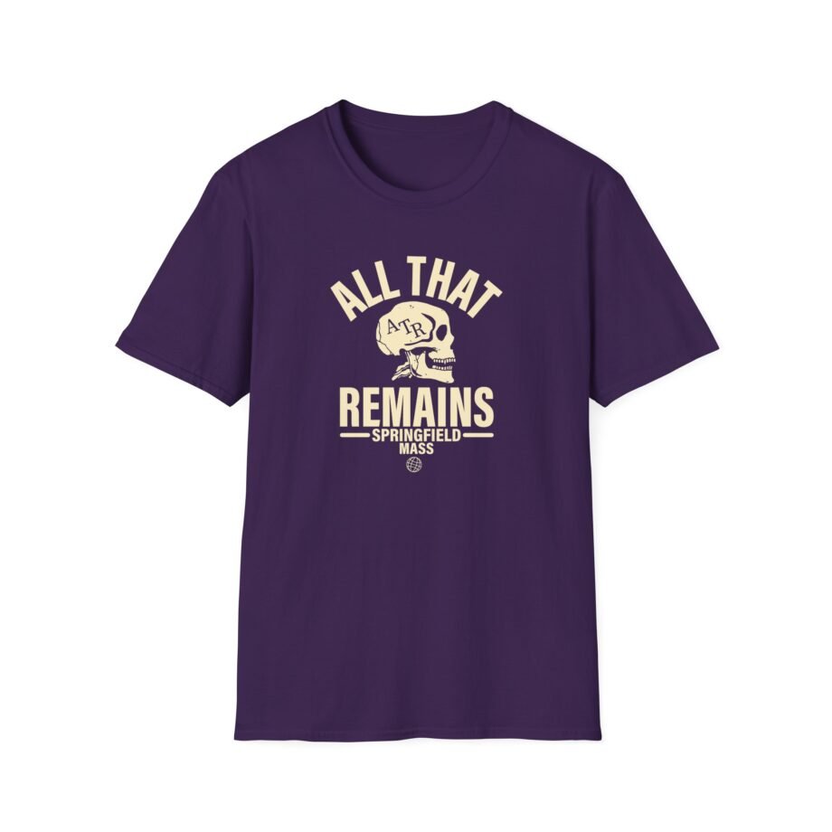All That Remains Springfield Skull Unisex Softstyle T-Shirt