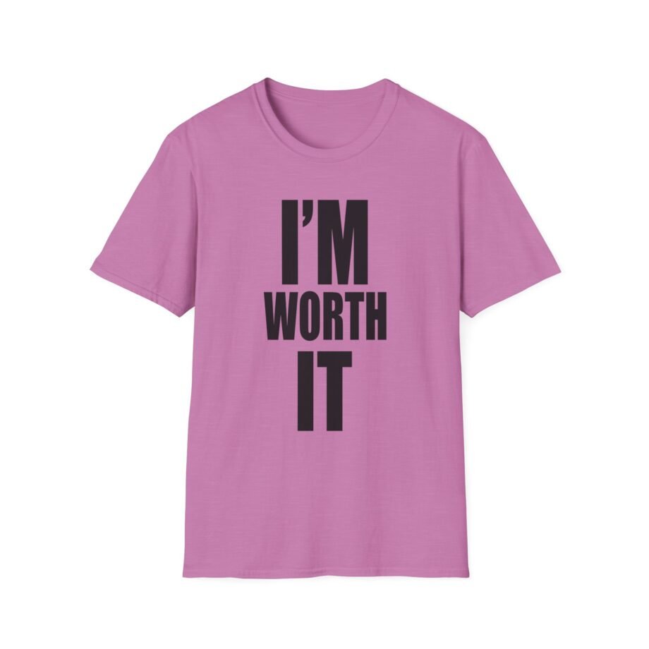 Elle Fanning I'm Worth It Unisex Softstyle T-Shirt