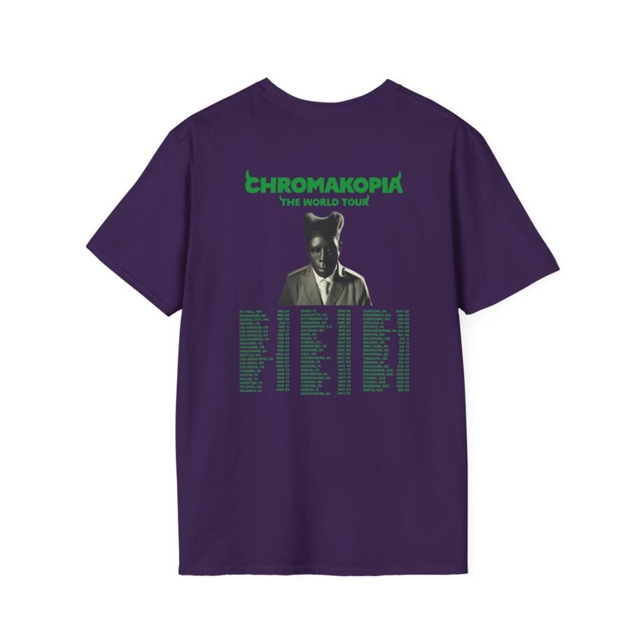 Chromakopia Tour Unisex Softstyle T-shirt