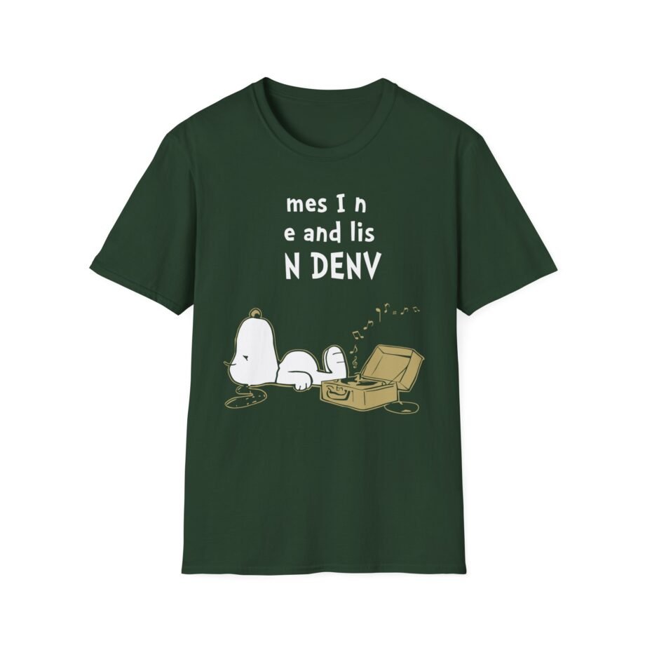 John Mellencamp Sometimes I Need to Be Alone and Listen to Unisex Softstyle T-Shirt