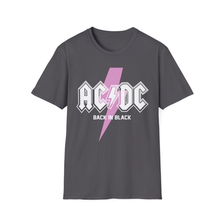 Acdc Back in Black Unisex Softstyle T-Shirt