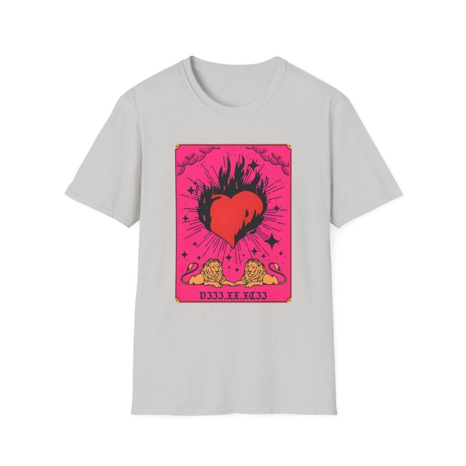 Demi Lovato Burning Heart Unisex Softstyle T-Shirt