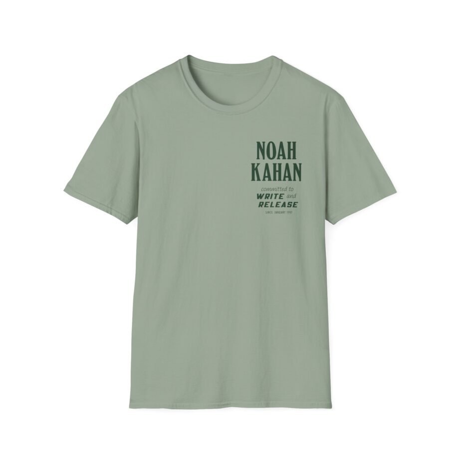 Noah Kahan Write & Release Unisex Softstyle T-Shirt