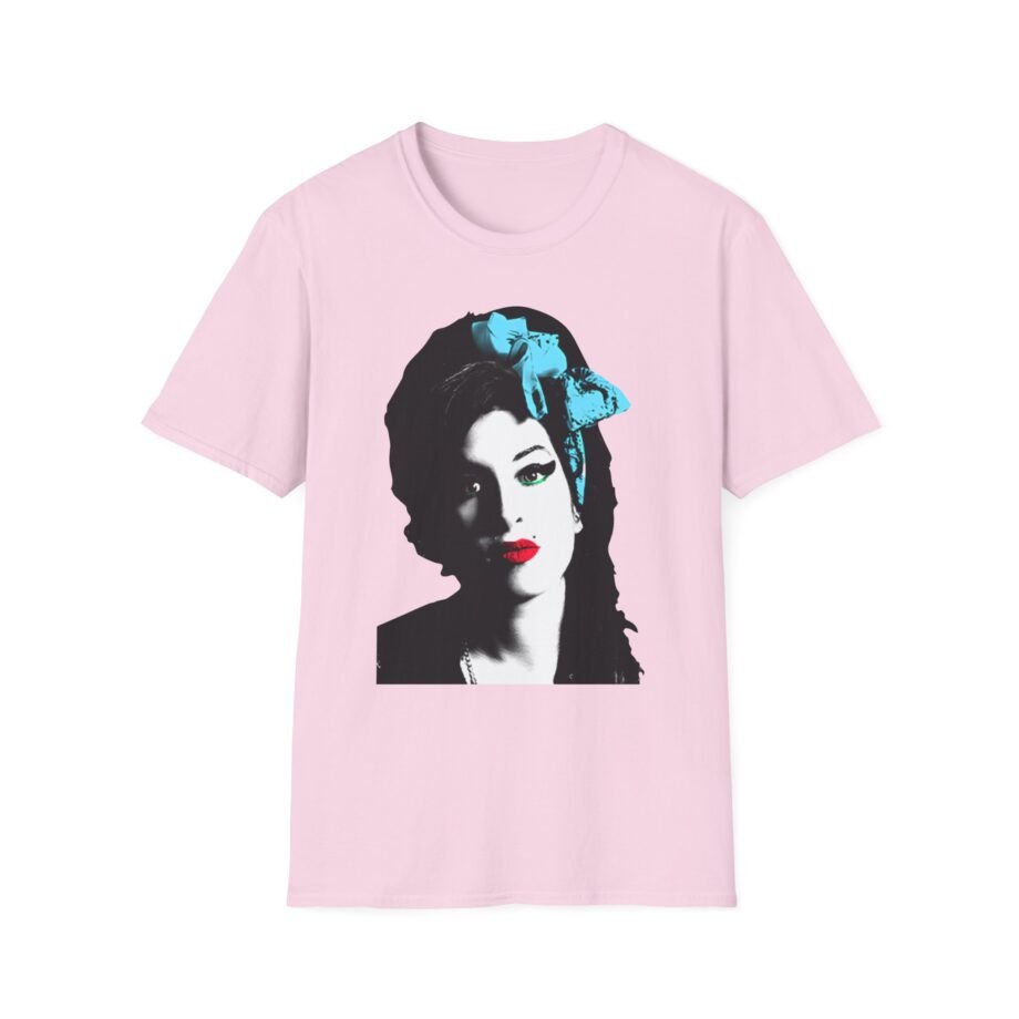 Amy Winehouse Portrait Unisex Softstyle T-Shirt