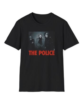 The Police Against the Wall Unisex Softstyle T-Shirt
