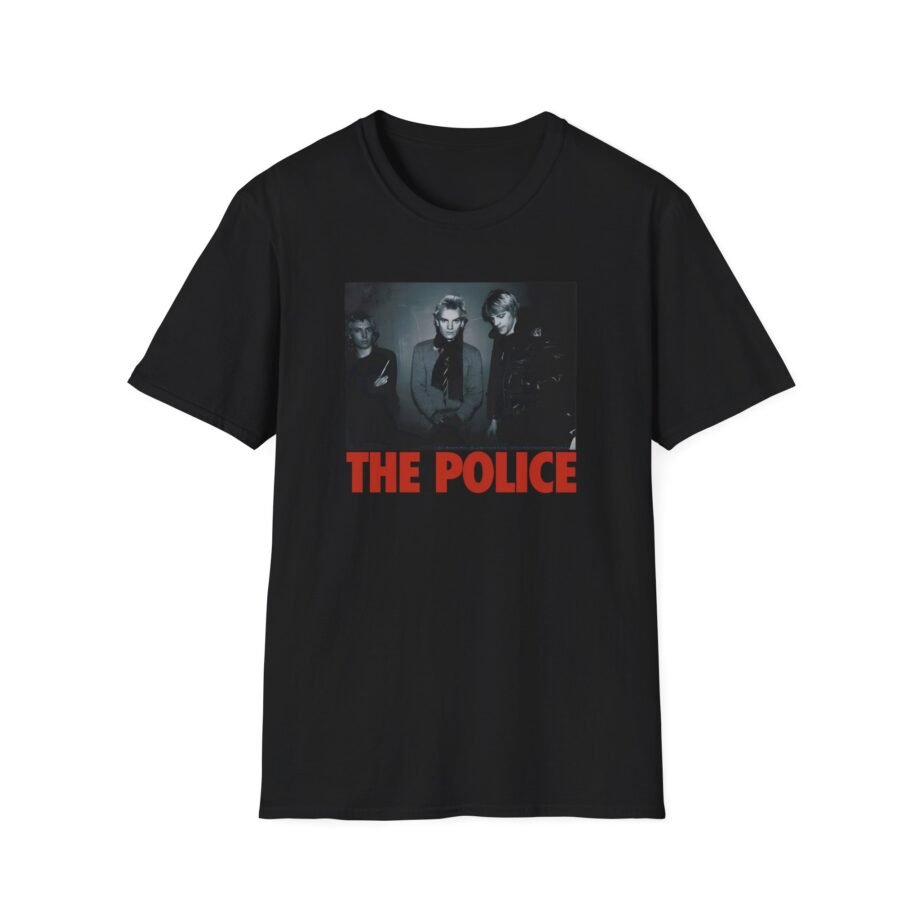 The Police Against the Wall Unisex Softstyle T-Shirt