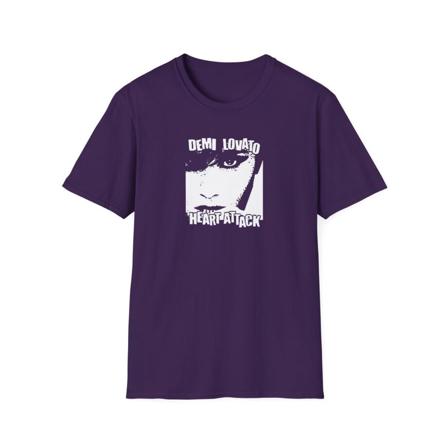 Demi Lovato Heart Attack Anniversary Unisex Softstyle T-Shirt