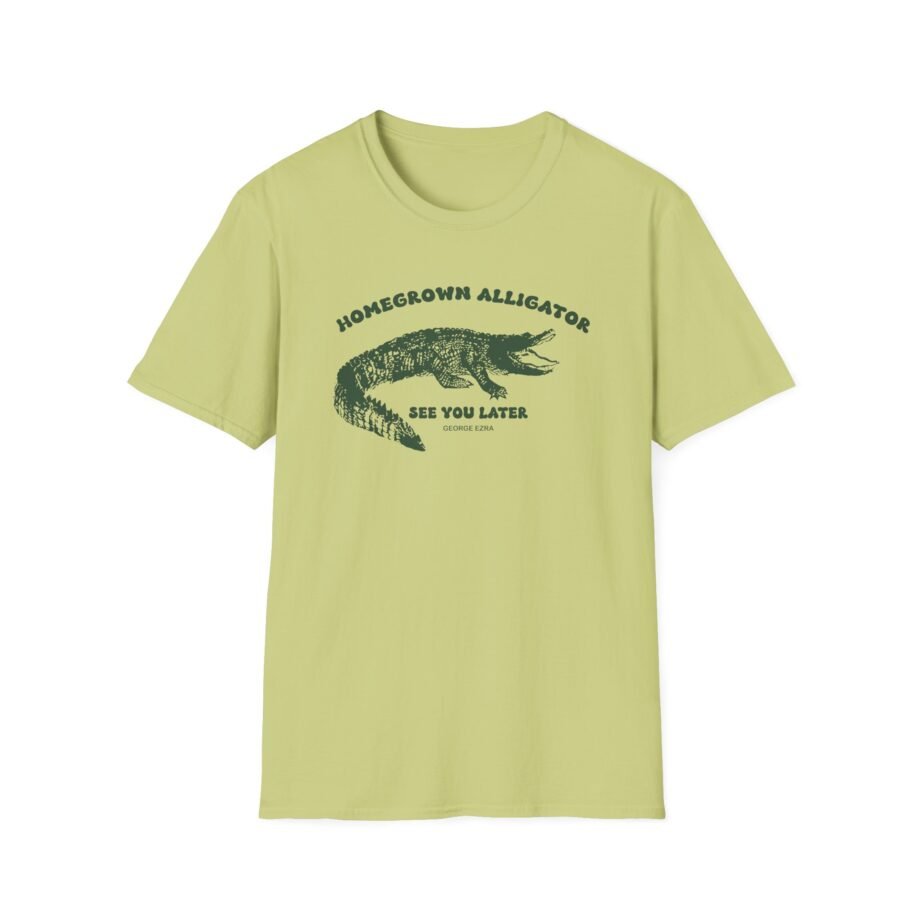 George Ezra Home Grown Alligator Unisex Softstyle T-Shirt
