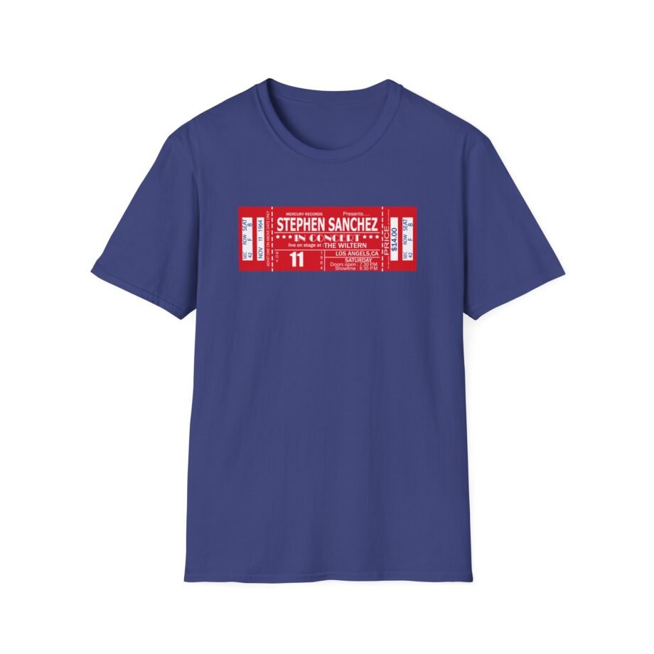 Stephen Sanchez Live in Concert the Wiltern Unisex Softstyle T-Shirt