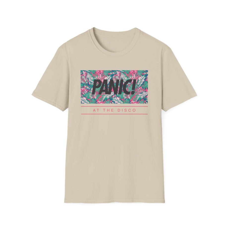 Panic at the Disco Floral Unisex Softstyle T-Shirt
