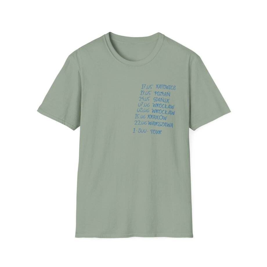 Taco Hemingway 1-800-tour Unisex Softstyle T-Shirt