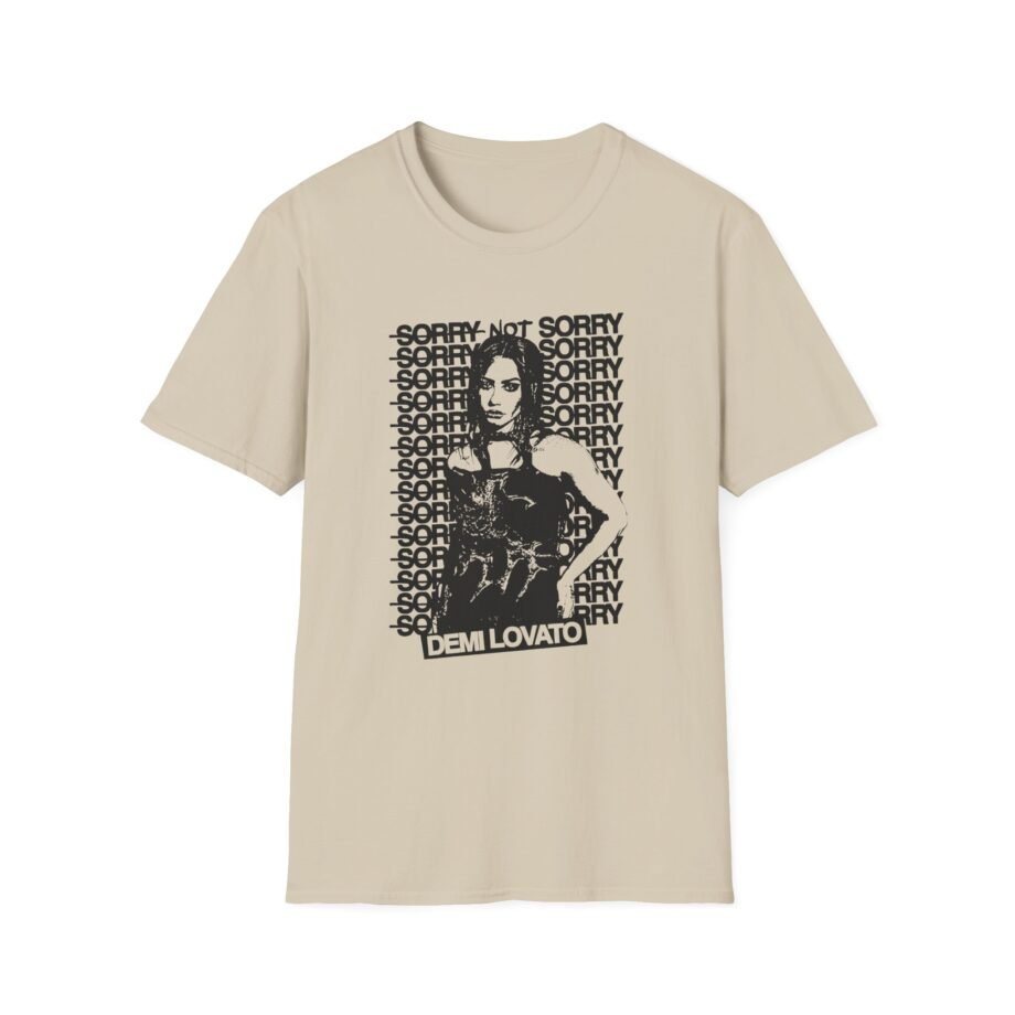 Demi Lovato Sorry Not Sorry Unisex Softstyle T-Shirt