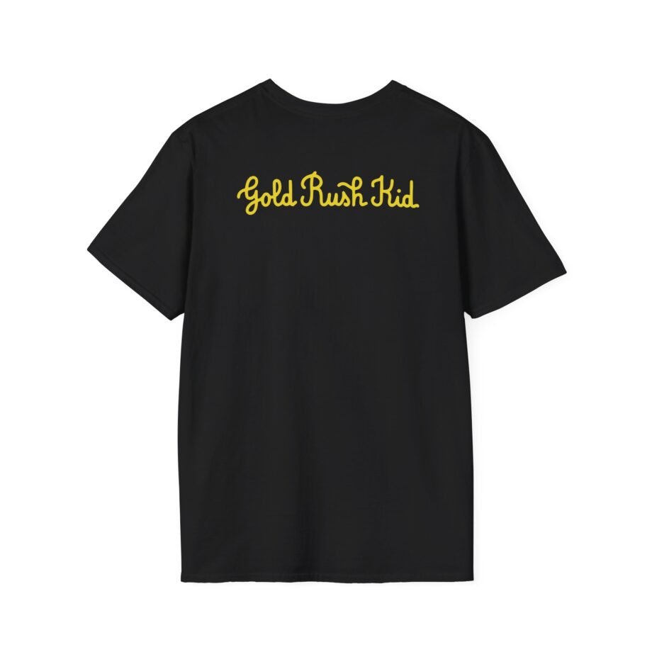 George Ezra Leaning Gold Rush Kid Unisex Softstyle T-Shirt
