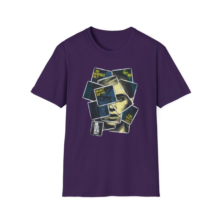 The Last of Us Ellie Collage Unisex Softstyle T-Shirt