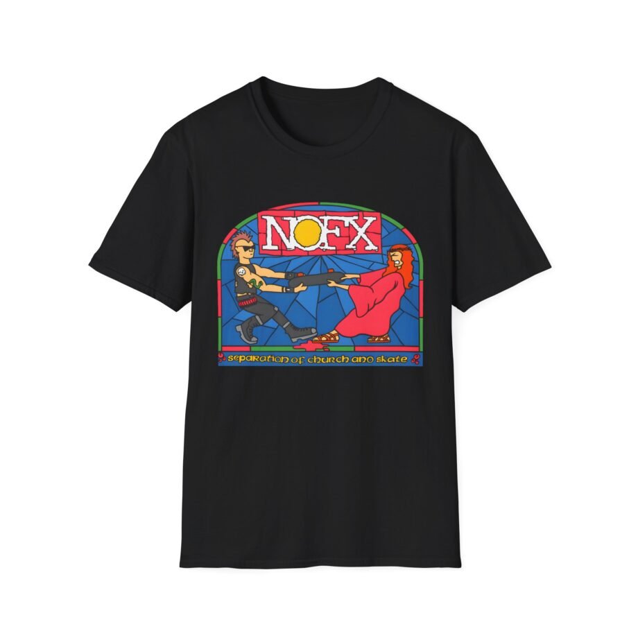 Nofx Seperation Unisex Softstyle T-Shirt