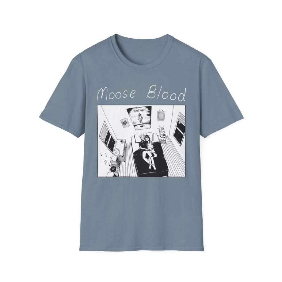 Moose Blood Band Unisex Softstyle T-shirt