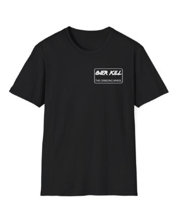 Overkill Embroidered Gear Logo Unisex Softstyle T-Shirt