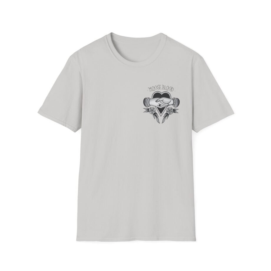 Moose Blood Traditional Tattoo Desig Unisex Softstyle T-Shirt