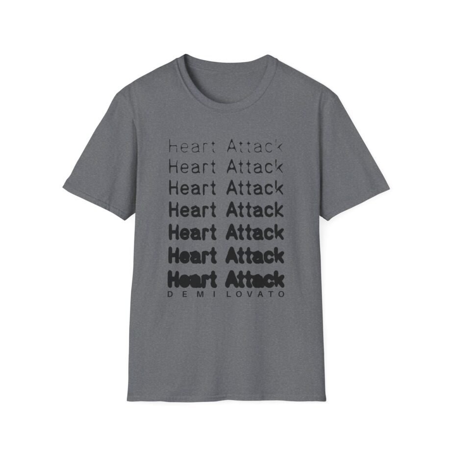 Demi Lovato Heart Attack Anniversary Unisex Softstyle T-Shirt