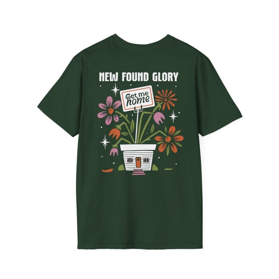 New Found Glory Get Me Home Unisex Softstyle T-Shirt