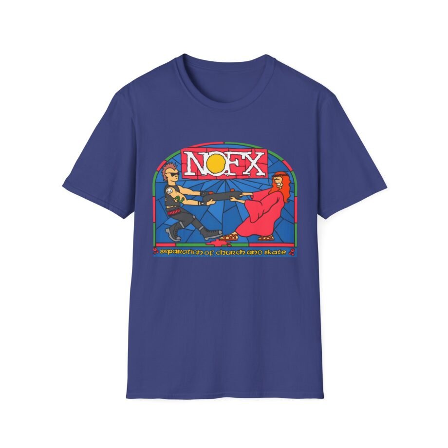 Nofx Seperation Unisex Softstyle T-Shirt