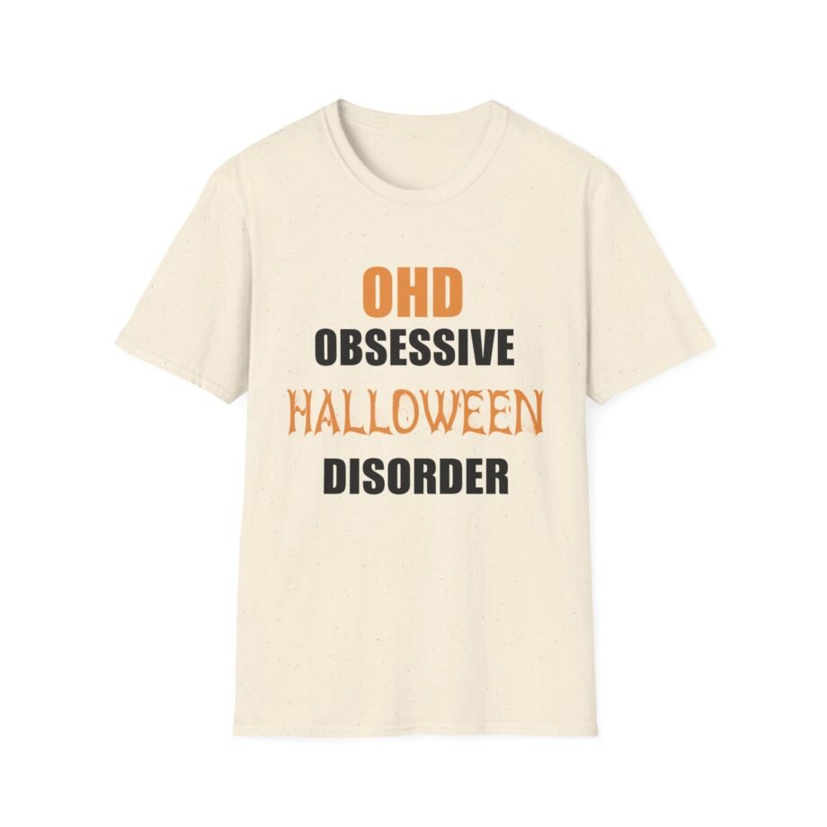 OHD Obsessive Halloween Disorder Unisex Soft-style T-shirt