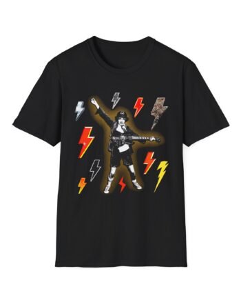 Acdc 50 Years of High Voltage Unisex Softstyle T-Shirt