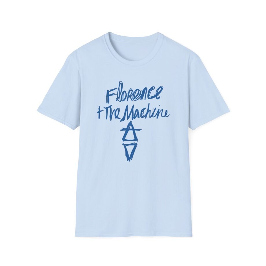 Florence and the Machine Hand Drawn Logo Unisex Softstyle T-Shirt
