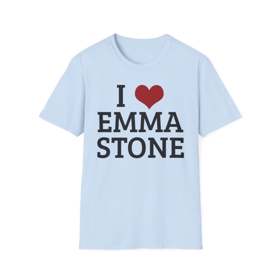 I Heart Emma Stone Unisex Soft-style T-shirt