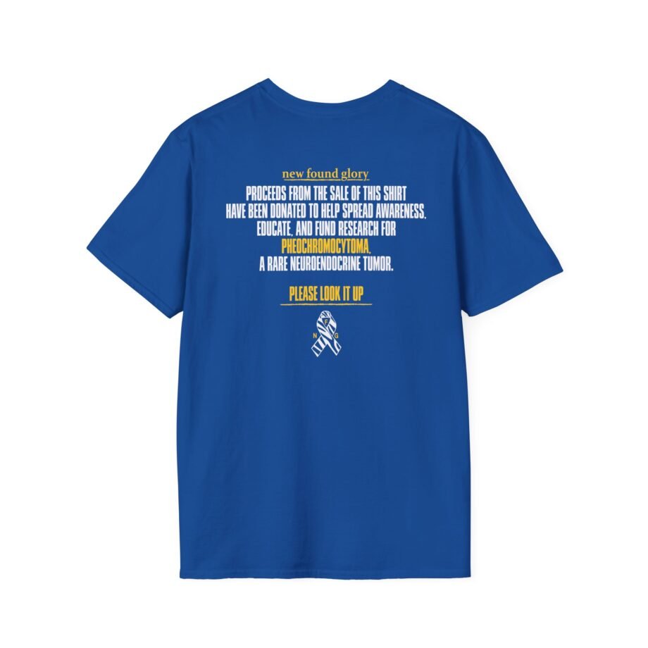 New Found Glory Pheochromocytoma Charity Unisex Softstyle T-Shirt