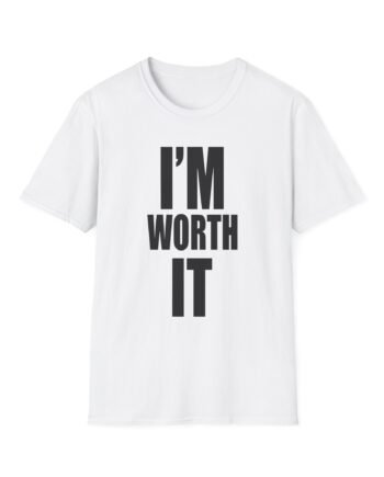 Elle Fanning I'm Worth It Unisex Softstyle T-Shirt