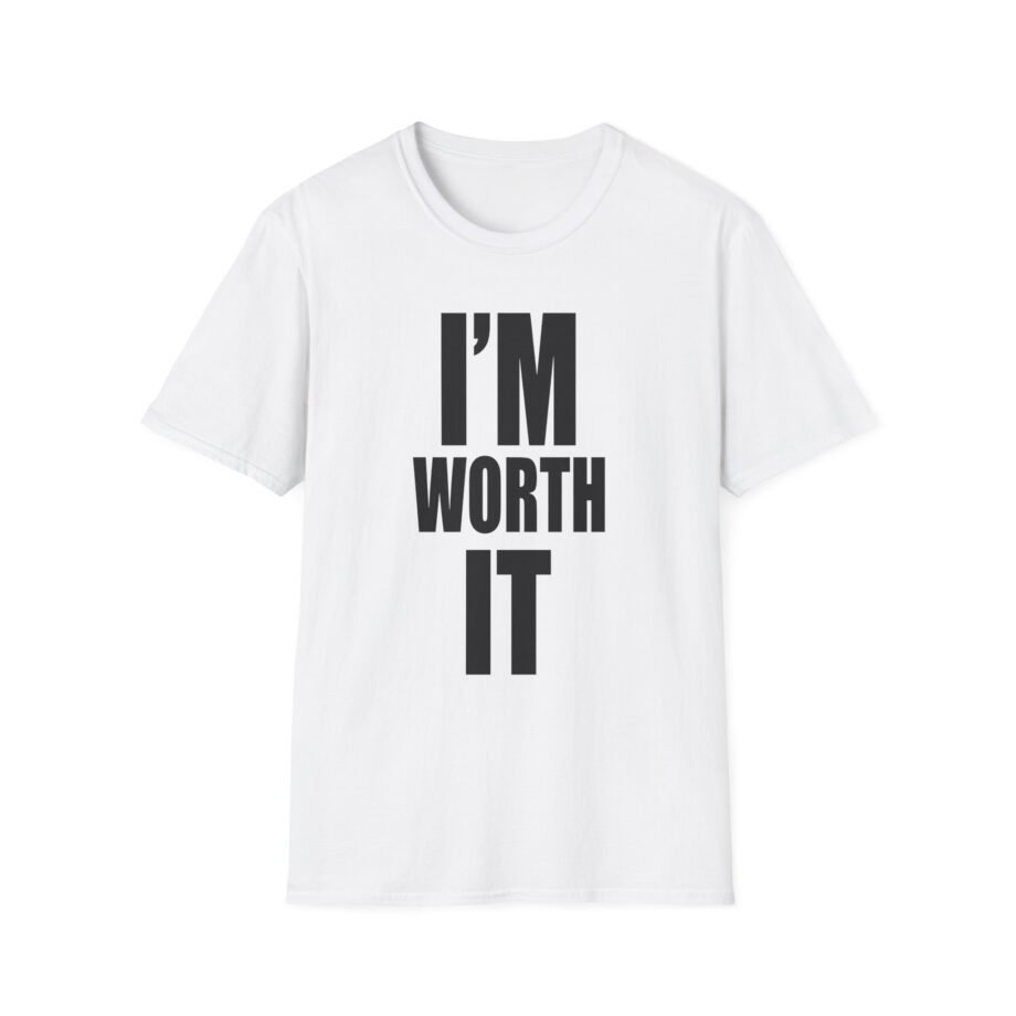 Elle Fanning I'm Worth It Unisex Softstyle T-Shirt