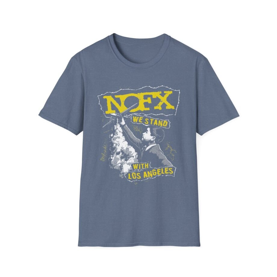 Nofx Fire Relief Unisex Softstyle T-Shirt