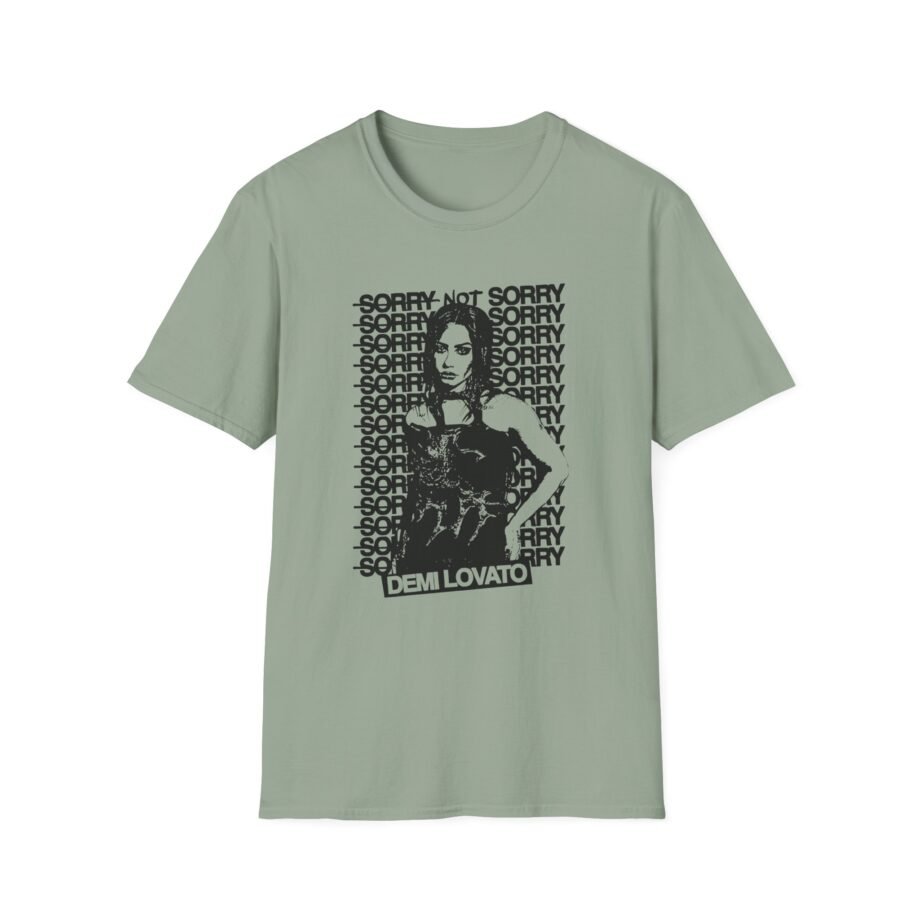 Demi Lovato Sorry Not Sorry Unisex Softstyle T-Shirt
