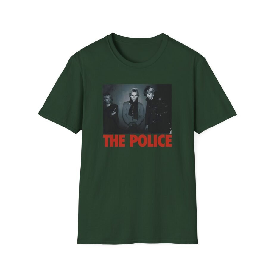 The Police Against the Wall Unisex Softstyle T-Shirt