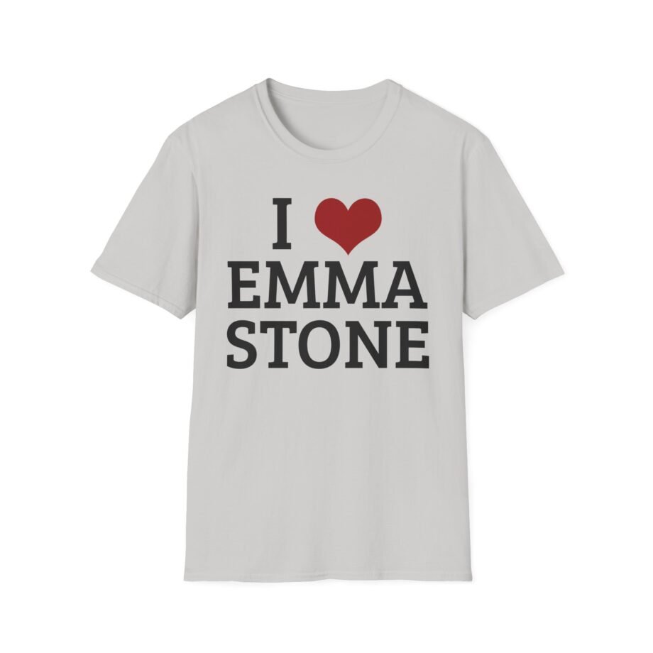 I Heart Emma Stone Unisex Soft-style T-shirt