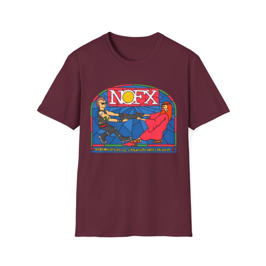 Nofx Seperation Unisex Softstyle T-Shirt